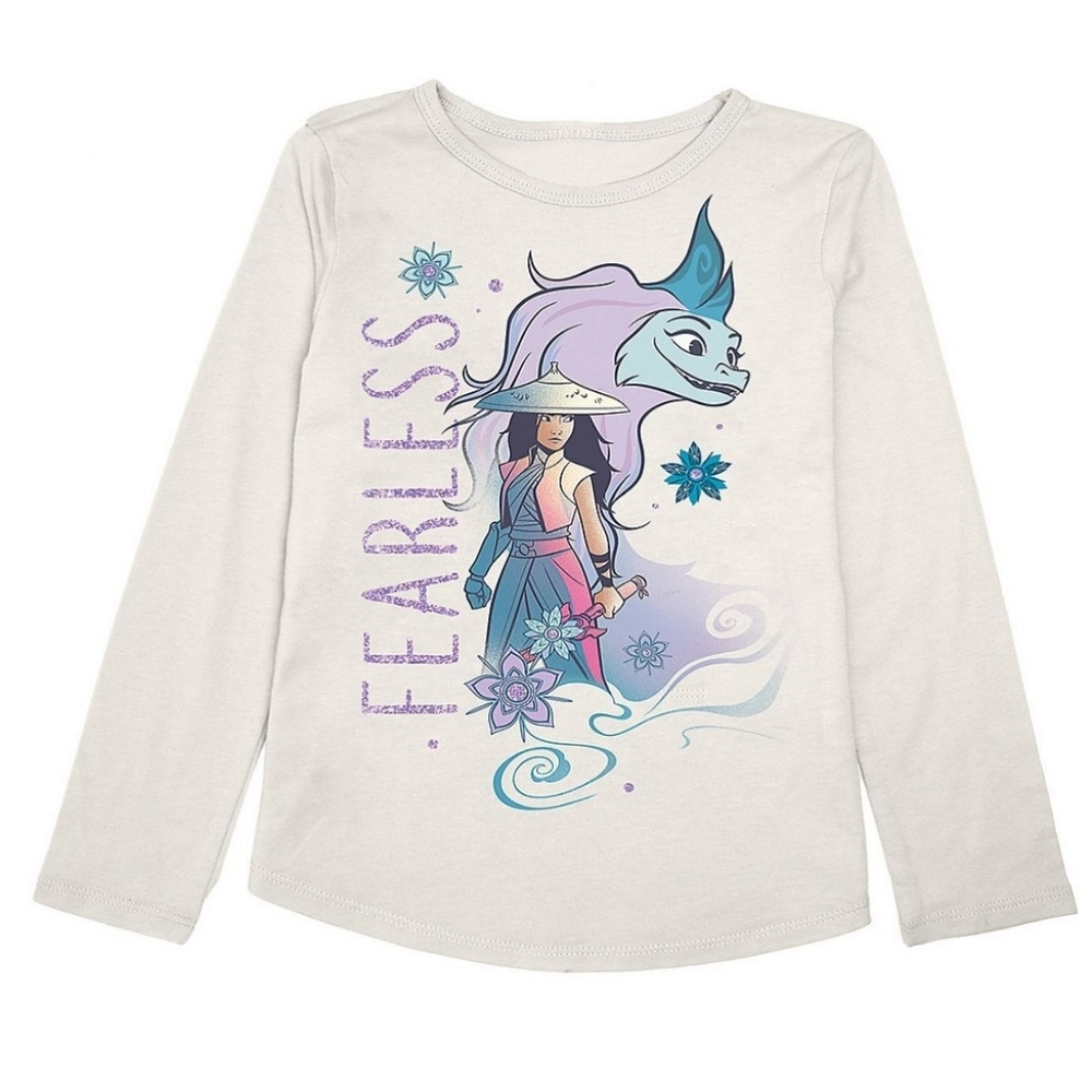 Jumping Beans Disney's Raya Toodler Girl Long Sleeve Tee